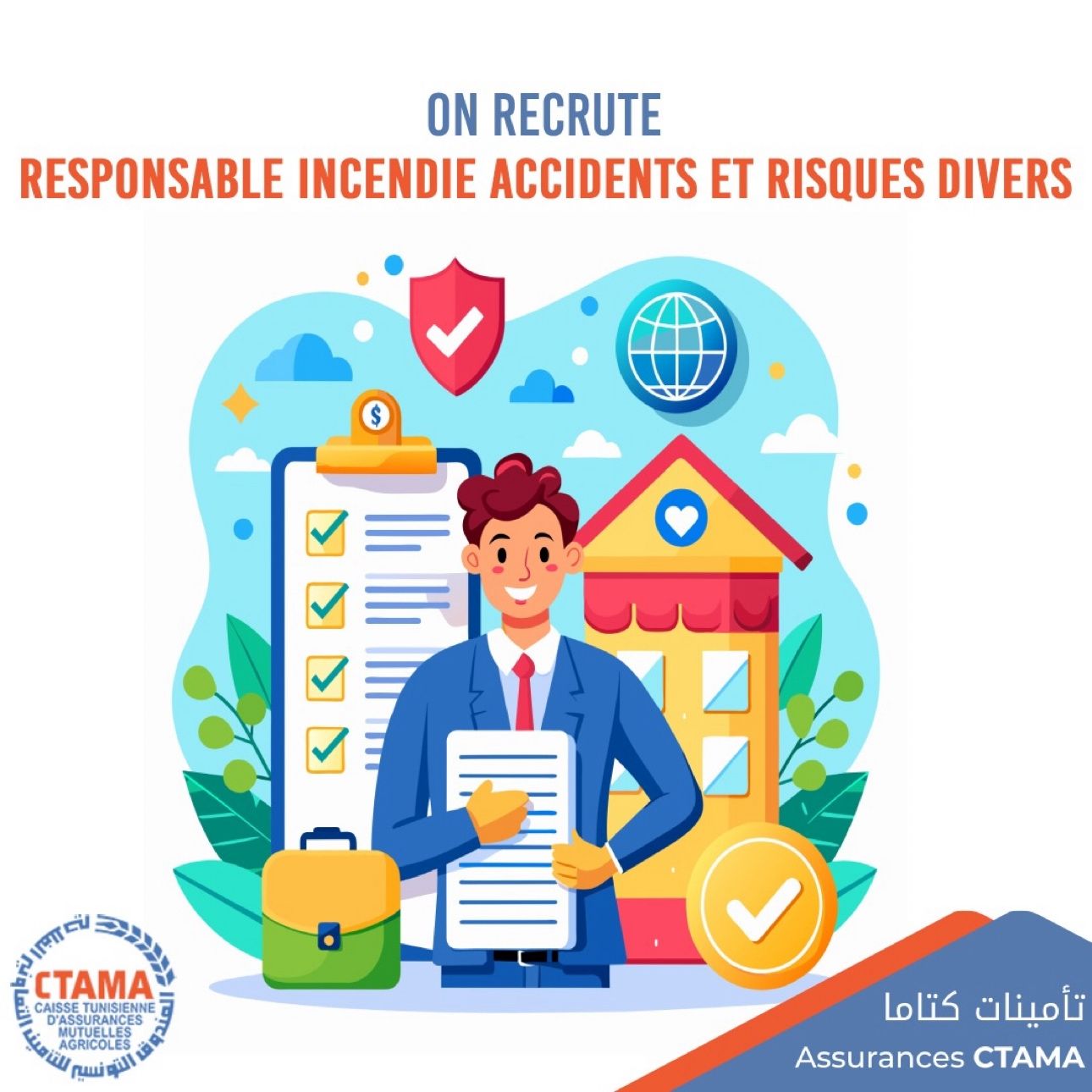 La CTAMA recrute un responsable incendie, accidents et risques divers